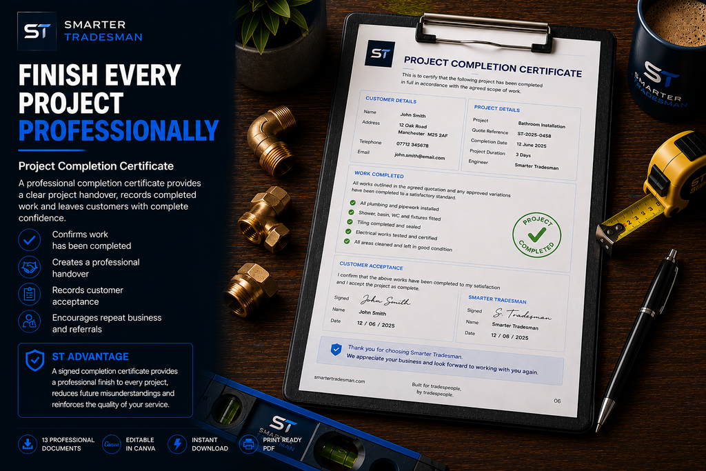 Professional Plumbing Quotation System | ST Quotes